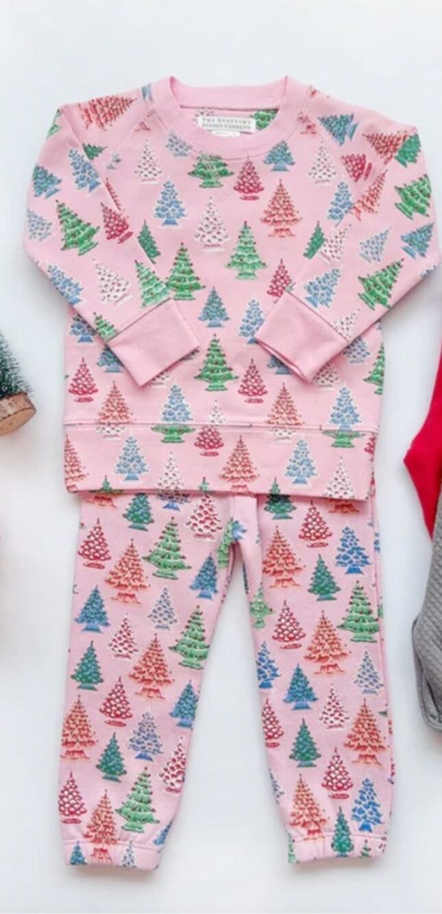 CASSIDY COMFY CREWNECK AND SWEATPANTS- NEED A LITTLE NOSTALGIA size 2T